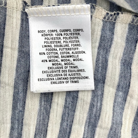 Anthropologie Meadow Rue Merlin Mixed Media Split Back Sleeveless Top Size M - Picture 9 of 10